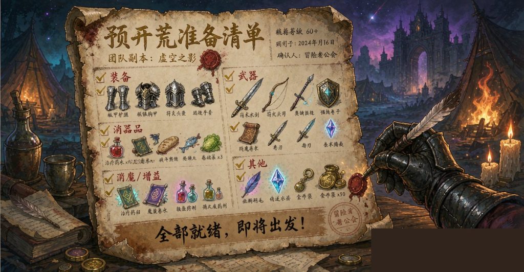 wow-forever-beta-pre-raid-item-checklist cover