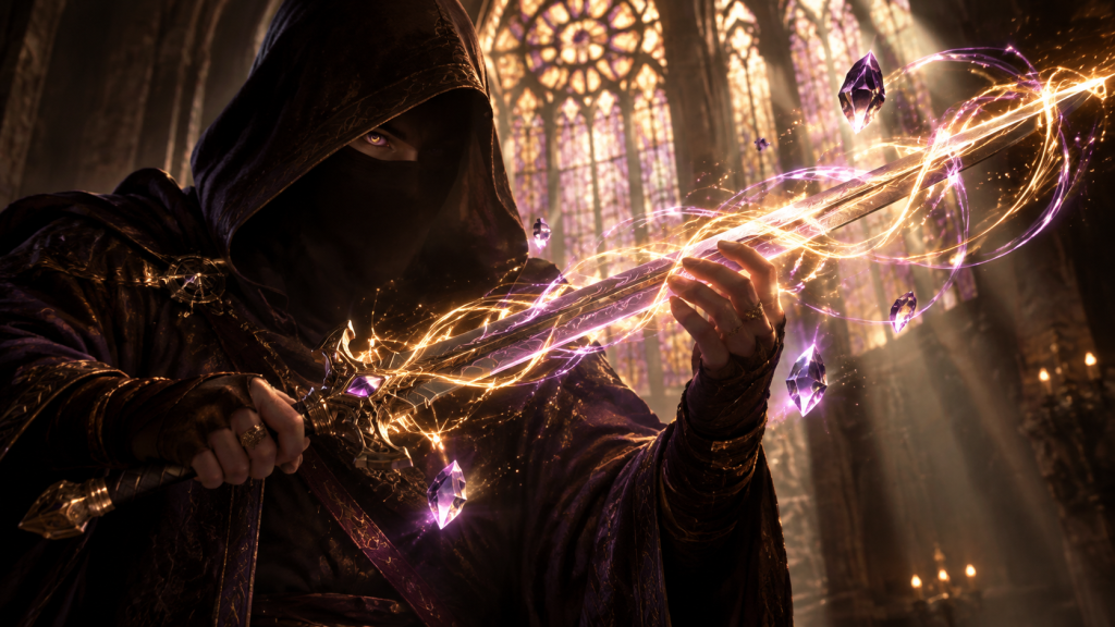 Cinematic poster art for the article: "WoW Forever Enchanting Guide: Best Enchants for Every Slot (2026)"