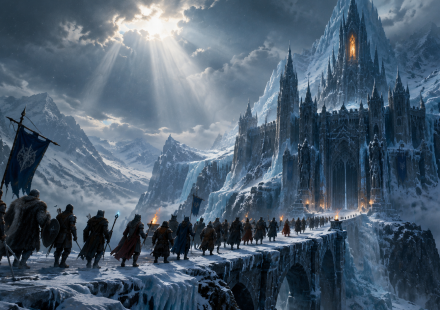 Cinematic poster art for the article: "Icecrown Citadel 25-Man Raid Guide for WoW Forever (2026)"