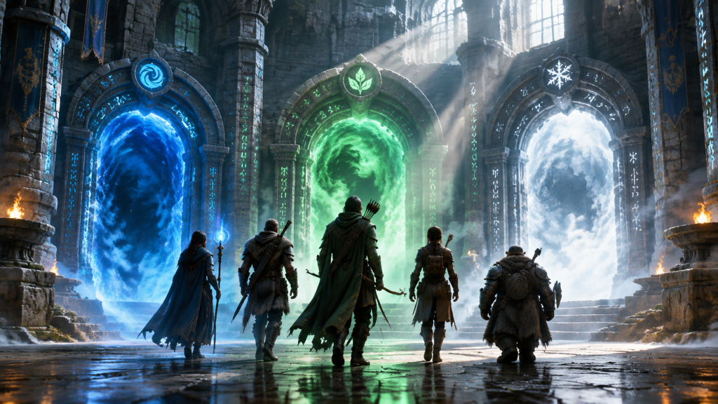 Cinematic poster art for the article: "WoW Forever ICC 5-Man Dungeon Guide: All 3 Dungeons (2026)"