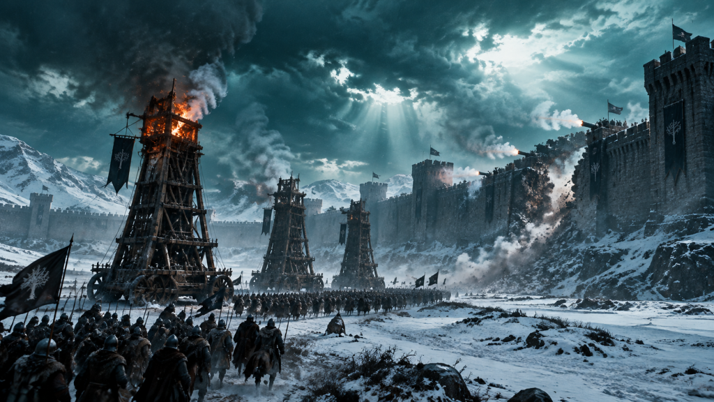 Cinematic poster art for the article: "WoW Forever Wintergrasp Strategy Guide (2026)"